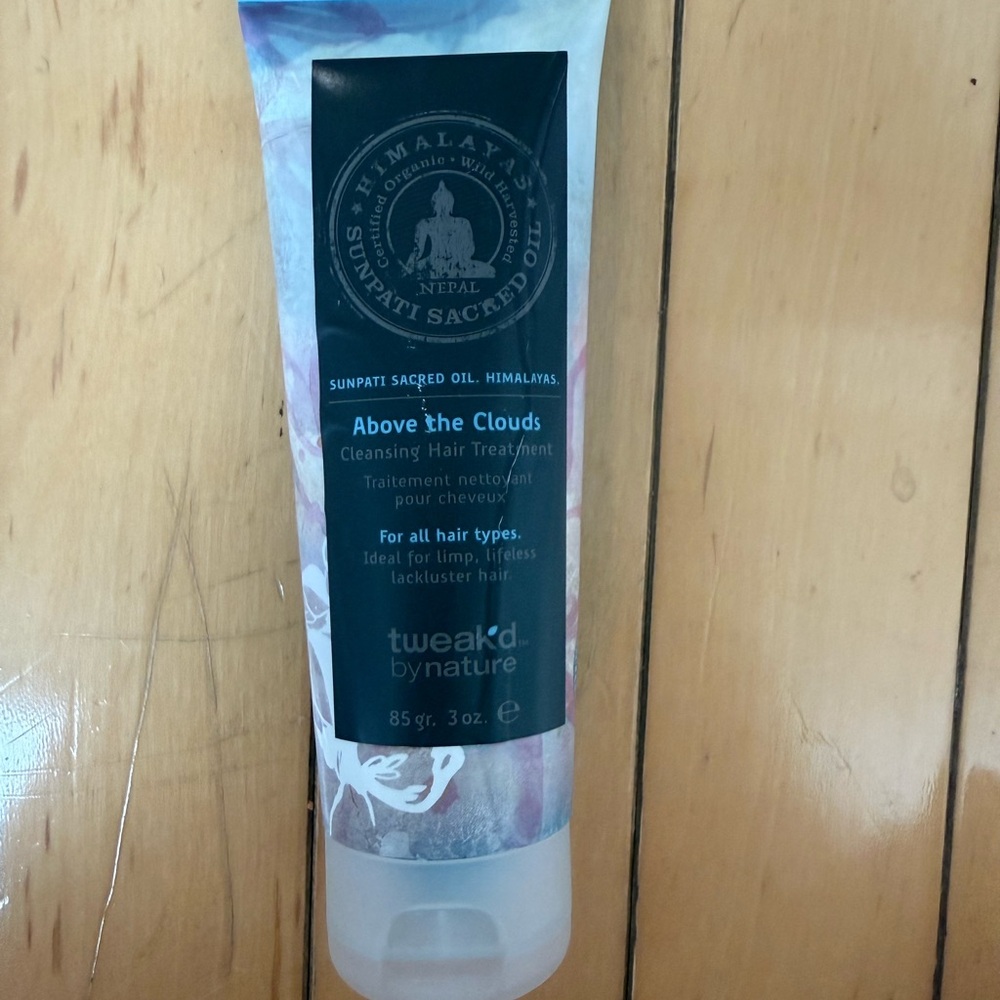 Tweak'd By Nature Above The Clouds Cleansing Hair Treatment 3 fl oz New SEALED